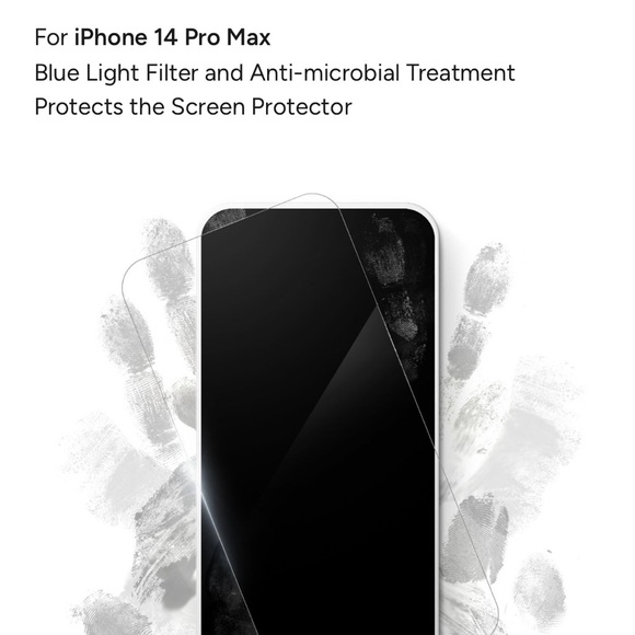 ZAGG iPhone 14 Pro Max (glass elite vision guard screen protector) NWT - Picture 10 of 13